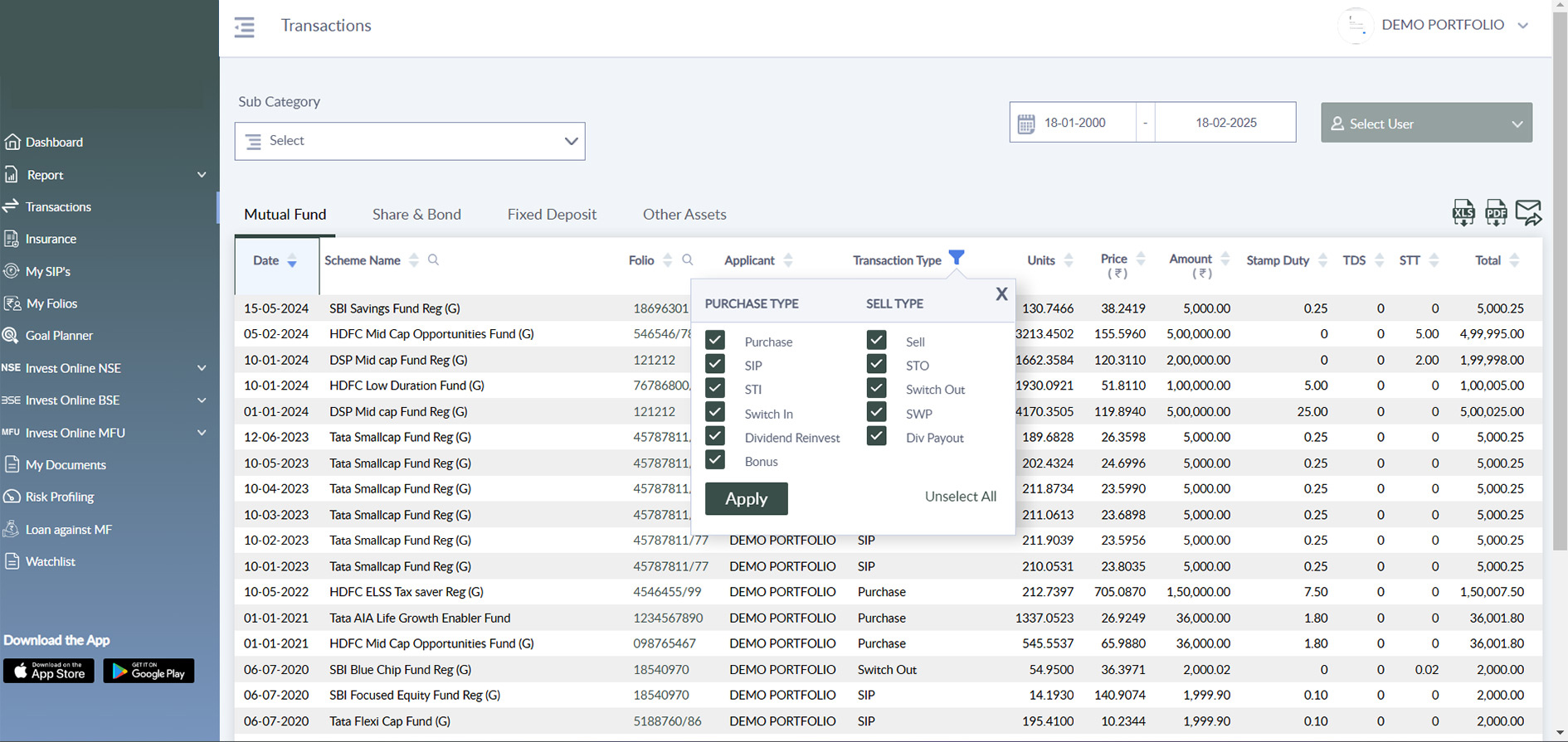 Transaction-Tracking
